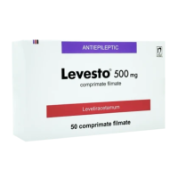 Левесто 500мг №50 таблетки п/п/о (Леветирацетам)